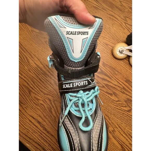 Scale Sports Kids Inline Skates Adjustable Roller Performance Upgrade Size 7-9 - Picture 6 of 14